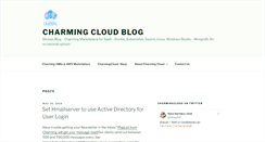 Desktop Screenshot of charmingwebdesign.com